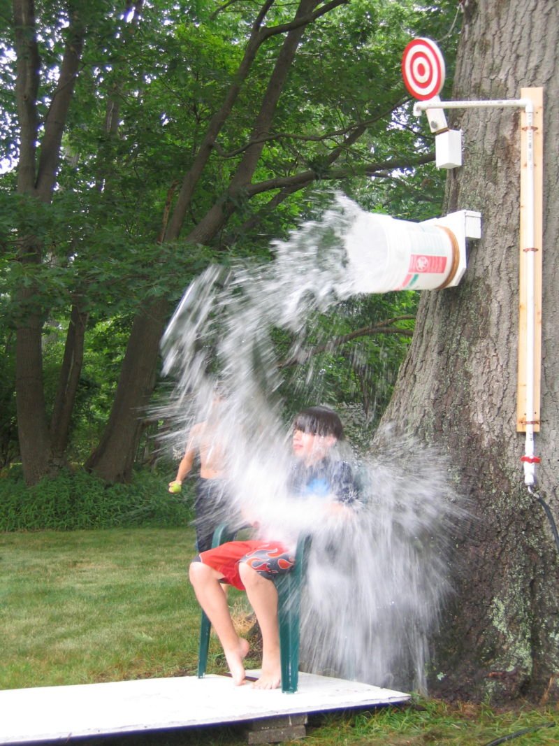 Summer activities for kids: DIY dunk bucket