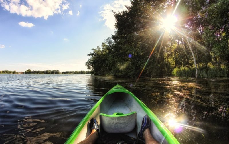 Ways to stay cool: Kayaking