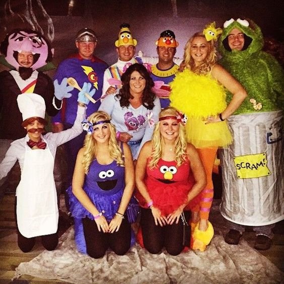 Sesame Street adult halloween costumes