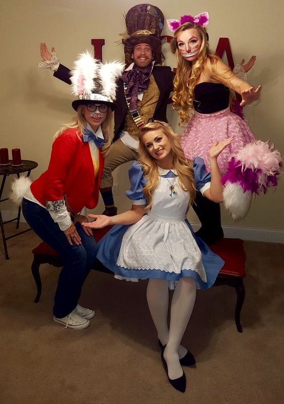 Alice in Wonderland adult halloween costumes