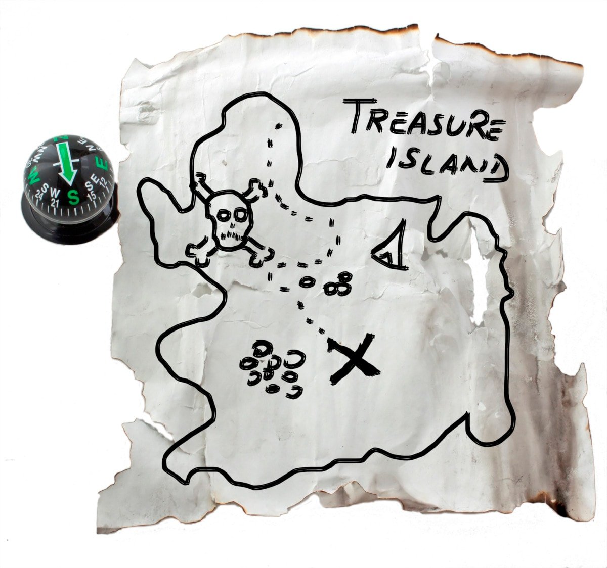 Treasure Map - screen free activities